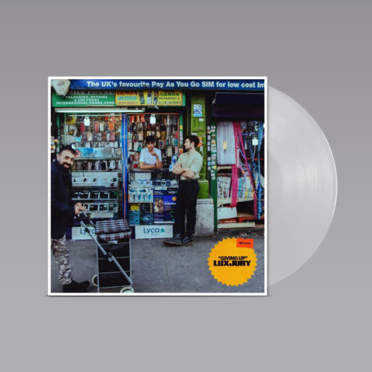 Bella Union UK Luxjury - Giving Up LP (uk clear vinyl)