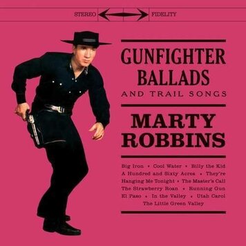 Wax  Time Robbins, Marty - Gunfighter Ballads & Trail Songs LP (red vinyl)