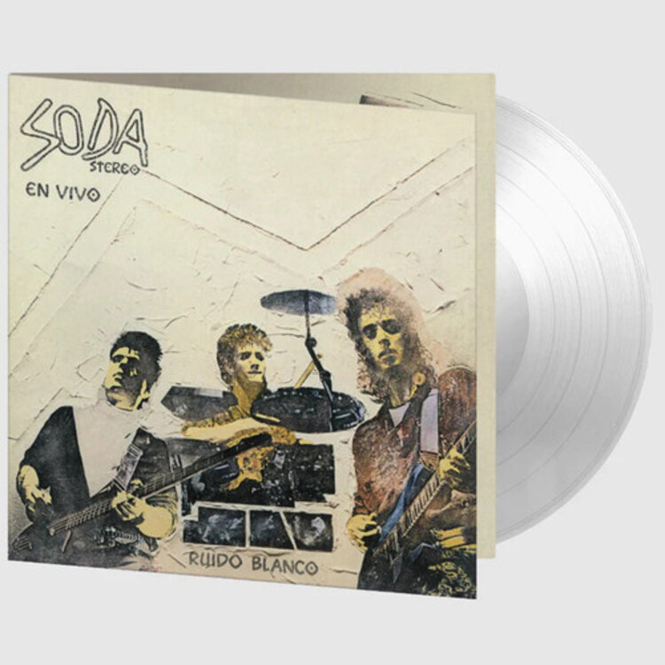 Music on Vinyl Soda Stereo - Ruido Blanco: En Vivo LP (180g clear vinyl)