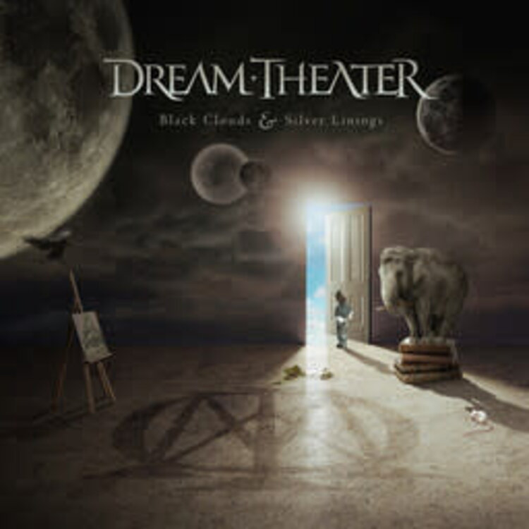 Atlantic Dream Theater - Black Clouds & Silver Linings 2LP (clear vinyl)