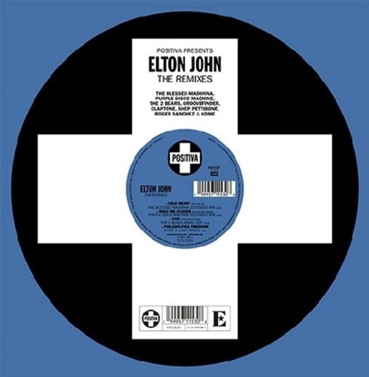 Republic John, Elton - Positiva Presents: Elton John - The Remixes LP (RSD '26 1st glow in the dark vinyl)