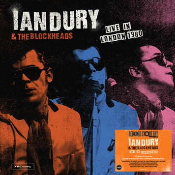 Demon Records Dury, Ian & The Blockheads - Live In London 1980 2LP (RSD '26 Ltd. orange vinyl)
