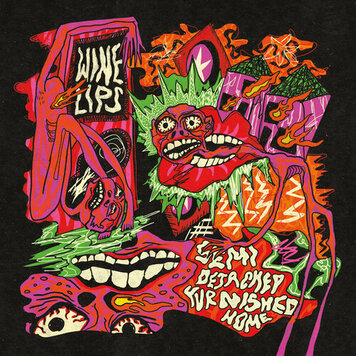 Wine Lips - Semi-Detached Furnished Home 7" (purple vinyl)