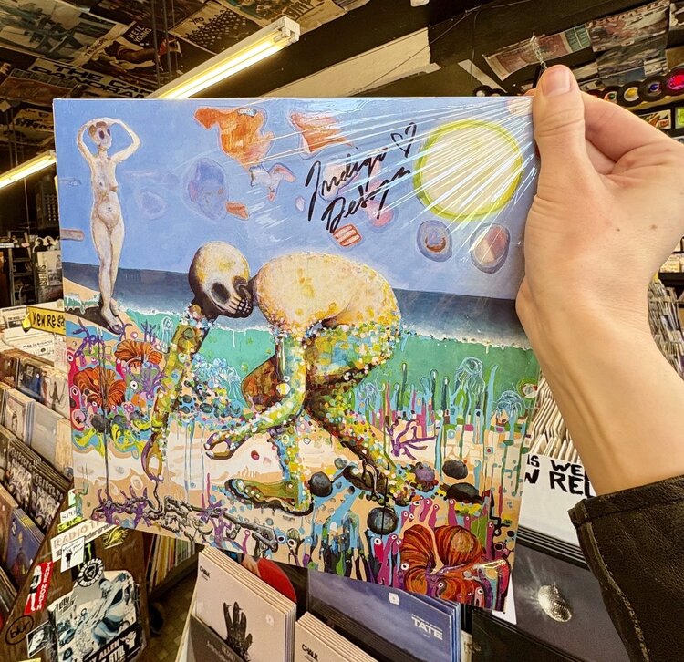 De Souza, Indigo  - Precipice LP (cotton candy vinyl) [*SIGNED*]