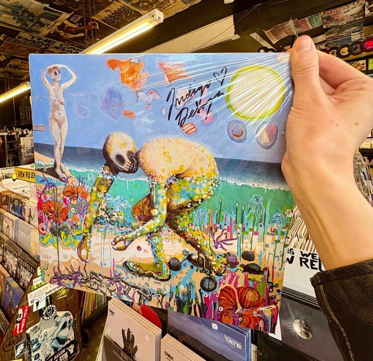 De Souza, Indigo  - Precipice LP (cotton candy vinyl) [*SIGNED*]