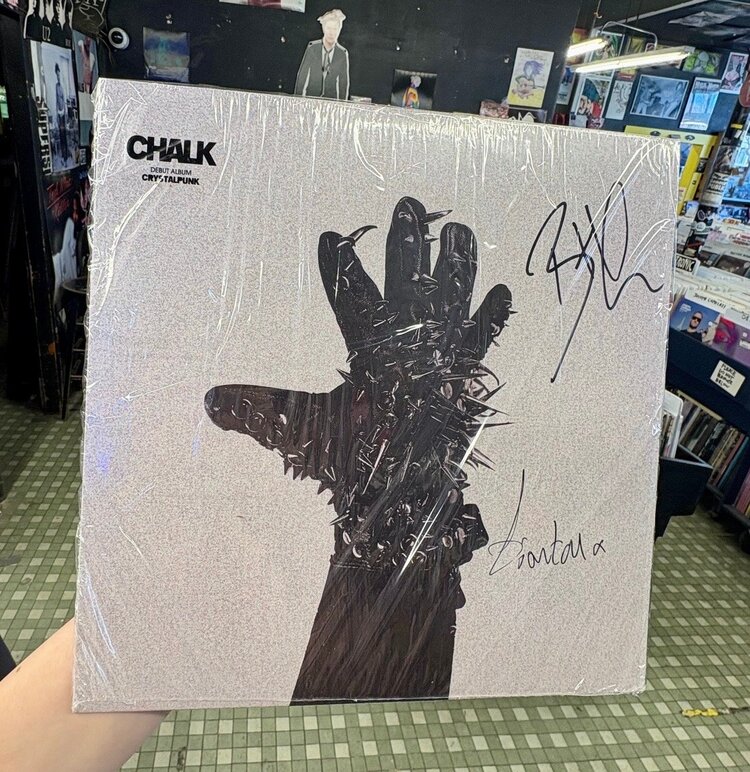 Alter Chalk - Crystalpunk LP (silver/black vinyl) [*SIGNED*]