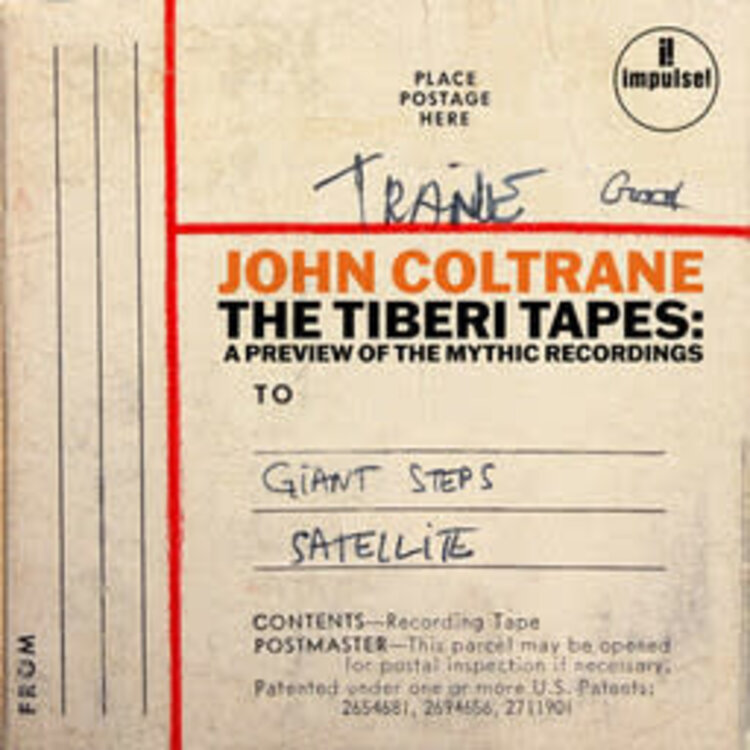 Verve Coltrane, John - Tiberi Tapes: A Preview of the Mythic Recordings LP (RSD '26 Excl.)
