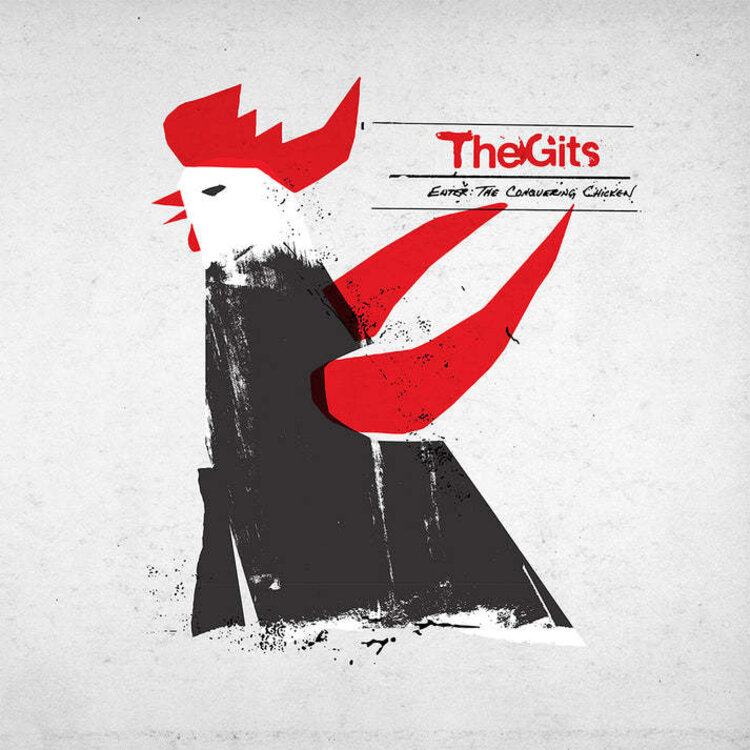 Sub Pop Gits, The - Enter:  The Conquering Chicken LP (color vinyl)