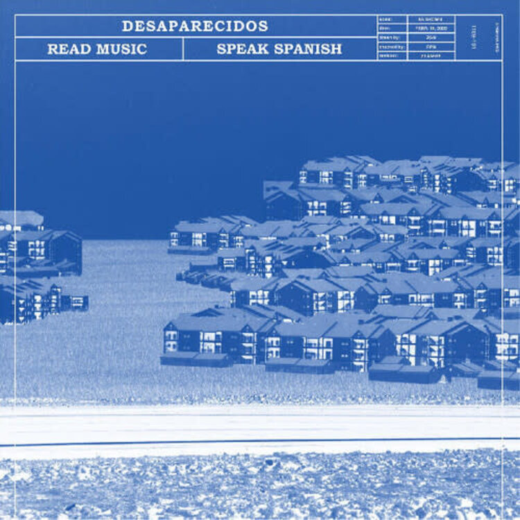 Desaparecidos - Read Music / Speak Spanish LP (blue/orange/cream vinyl)