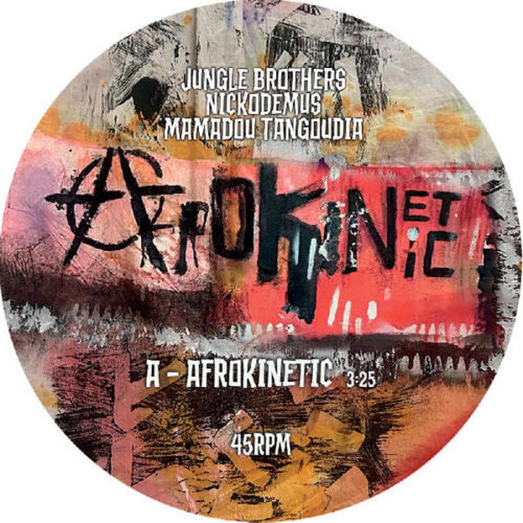 Jungle Brothers & Nickodemus - Afrokinetic 7"