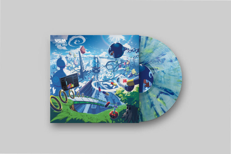 Chuck None - VGM Essentials LP (blue vinyl)