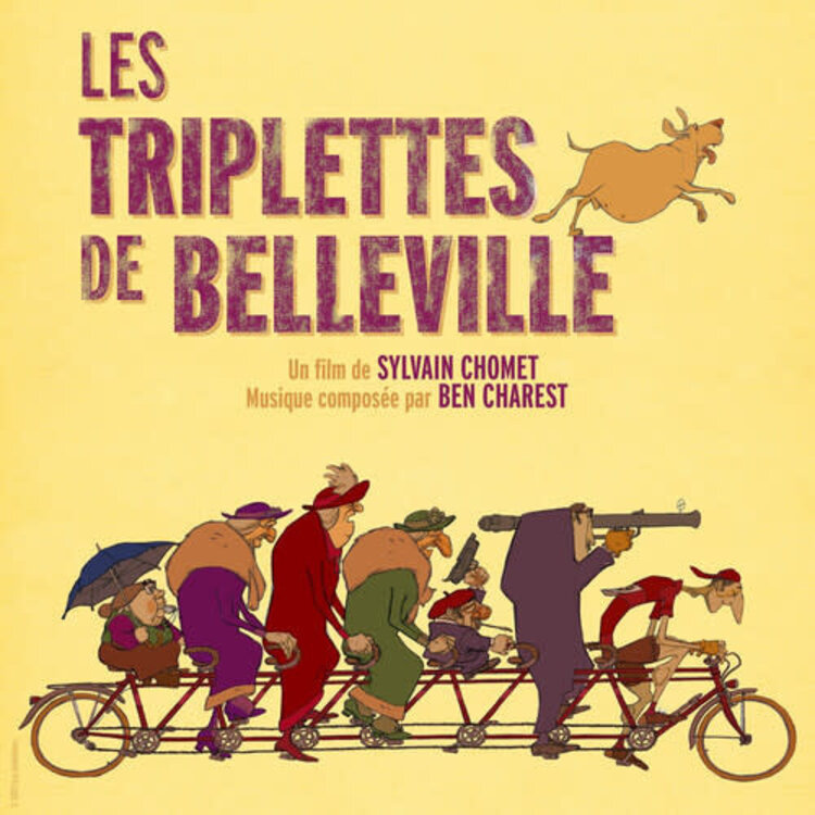22D Music Les Triplettes De Belleville Soundtrack LP (2003)