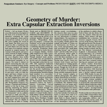 Earth X Black Noi$e - Geometry of Murder: Extra Capsular Extraction Inversions 2LP (clear vinyl)