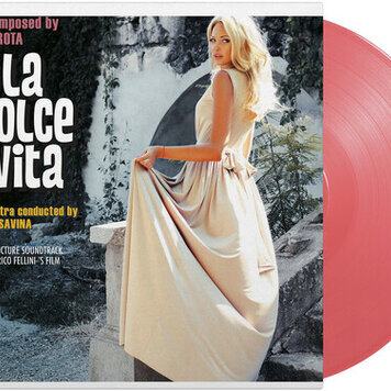 Vinyl Passion Rota, Nino - La Dolce Vita Soundtrack LP (1961 pink vinyl)