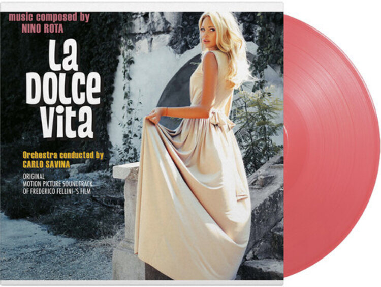 Vinyl Passion Rota, Nino - La Dolce Vita Soundtrack LP (1961 pink vinyl)