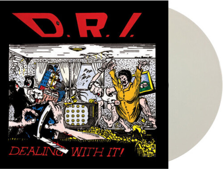 D.R.I. - Dealing with It LP (import white vinyl)