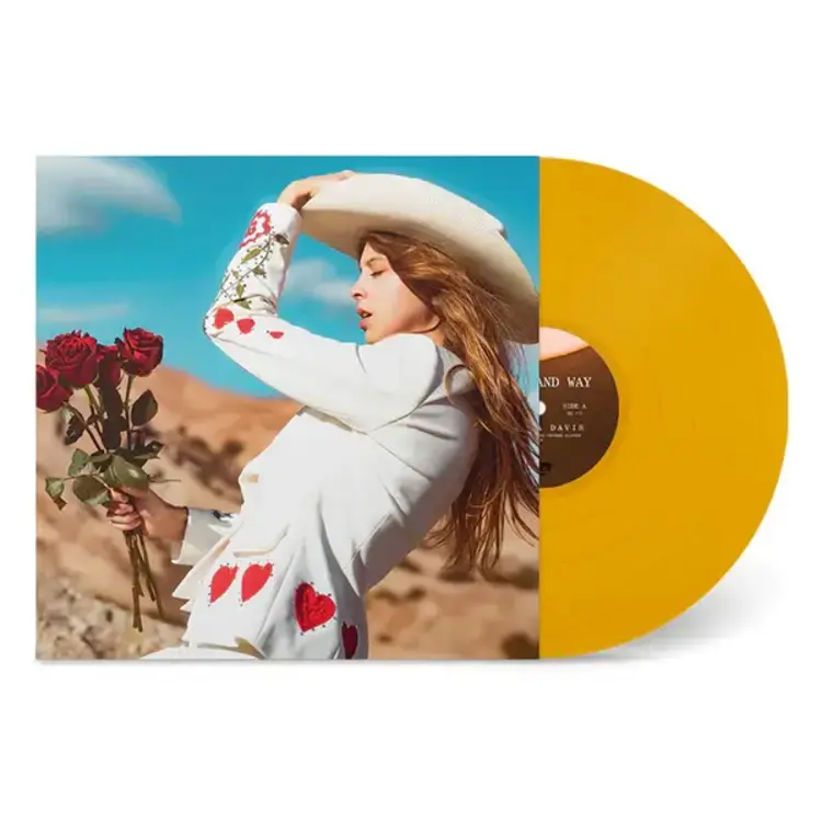 Kill Rock Stars Davis , Mikaela - Graceland Way LP (golden poppy vinyl)