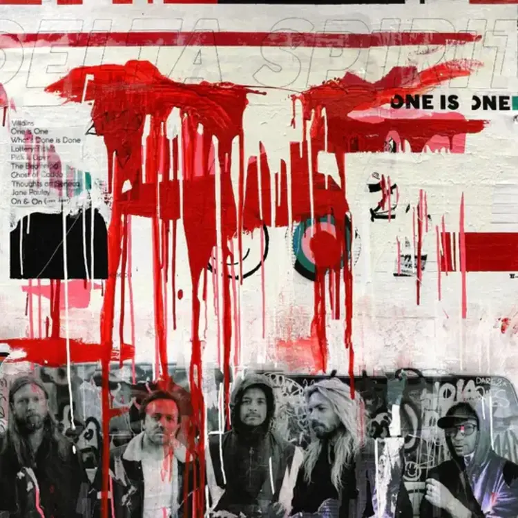 Delta Spirit - One Is One LP (Teal w/Red & White Splatter Vinyl)