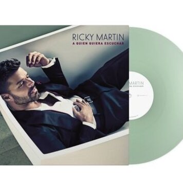 Pre-Order - Martin, Ricky - Quien Quiera Escuchar LP (green vinyl)