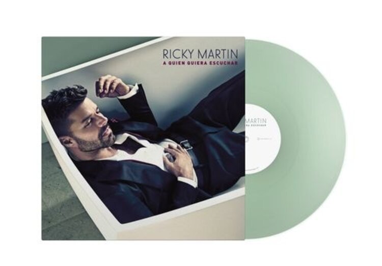 Pre-Order - Martin, Ricky - Quien Quiera Escuchar LP (green vinyl)