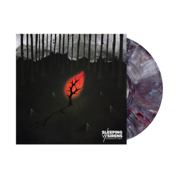 Rise Records Sleeping with Sirens - An Ending in Itself LP (black/ white/ red swirl vinyl)