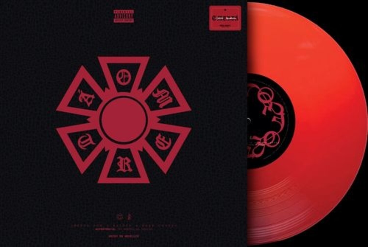 Balvin, J & Castro. Ryan - Omertá LP (red vinyl) - Wax Trax Records