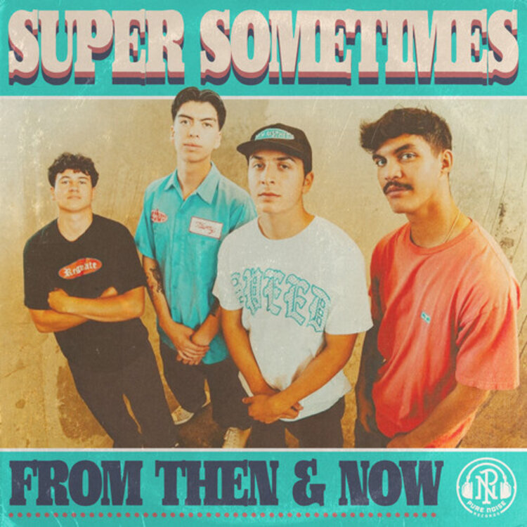Super Sometimes - From Then & Now LP (dreamcicle marble vinyl)
