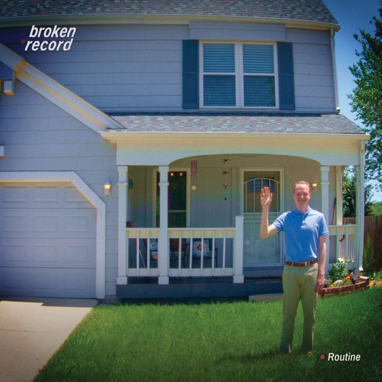 Broken Record - Routine LP (red vinyl)