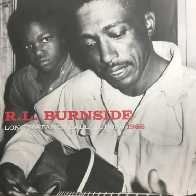 Burnside, R.L. - Long Distance Call: Europe 1982 LP (silver vinyl)