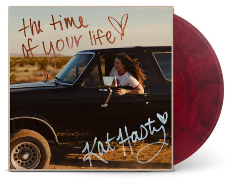 Hasty, Kat - The Time Of Your Life LP (maroon/black vinyl)