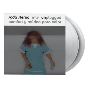 Pre-Order - Soda Stereo - Comfort y Música Para Volar (MTV Unplugged) 2LP (crystal clear vinyl)