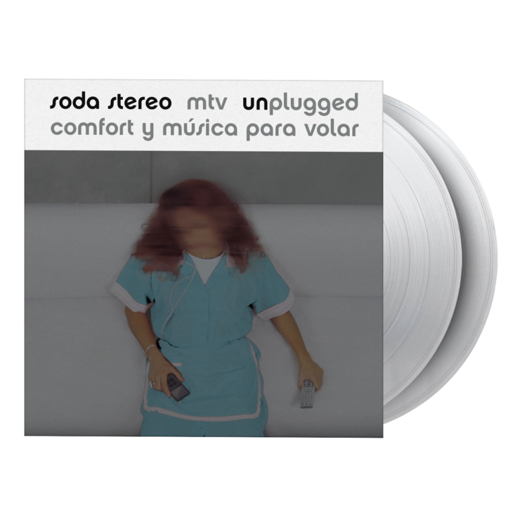 Pre-Order - Soda Stereo - Comfort y Música Para Volar (MTV Unplugged) 2LP (crystal clear vinyl)