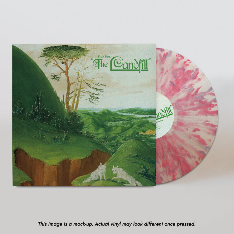 Pre-Order - Fruit Bats - The Landfill LP (pink splatter in clear vinyl)