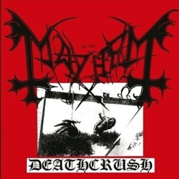 Pre-Order - Mayhem - Deathcrush LP (red/black splatter vinyl)
