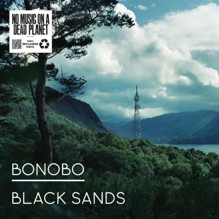 NInja Tune Pre-Order - Bonobo - Black Sands 2LP (indie exclusive turquoise marble vinyl)