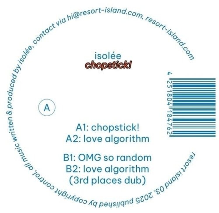 Isolee - Chopstick! 12" SINGLE
