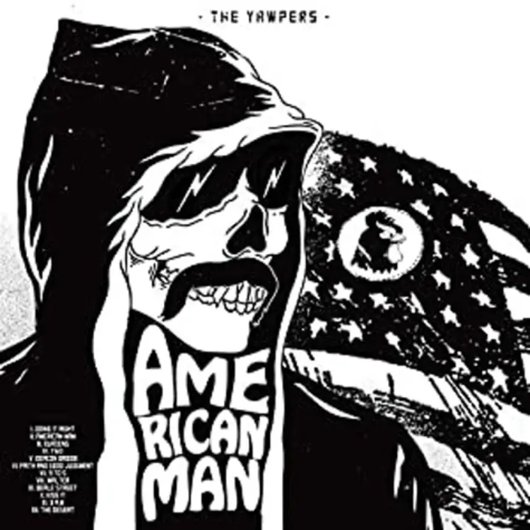 Yawpers, The - American Man LP (red vinyl, poster)