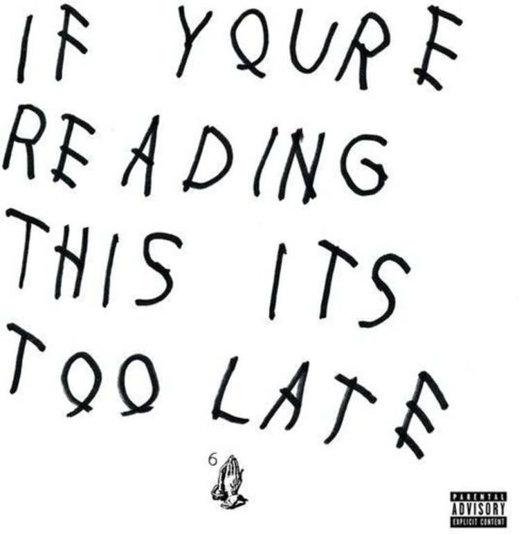 Republic Drake - If you're Reading this it's Too Late CD