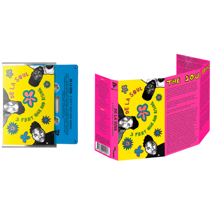 Chrysalis De La Soul - 3 Feet High And Rising  CASSETTE (green)