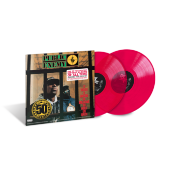 Def Jam Public Enemy - It Takes a Nation of Millions to Hold us Back LP (red vinyl)