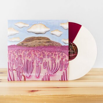 Polyvinyl Post Animal - When I Think of You in a Castle LP (half cream half maroon vinyl)