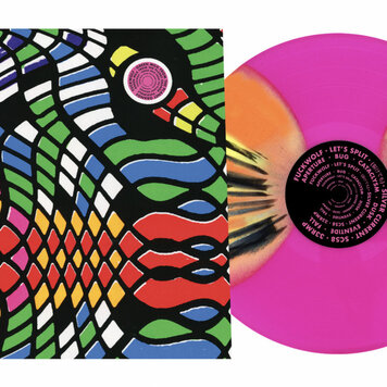 Green Milk From The Planet Orange/Fuckwolf - Let's Split LP