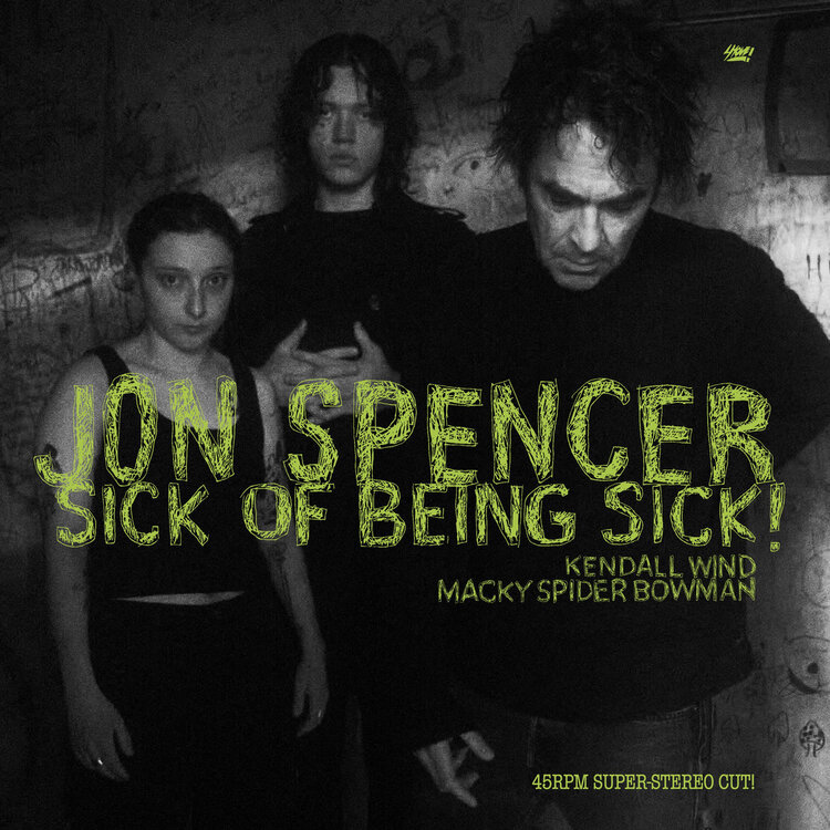 Spencer, Jon - Sick of Being Sick! LP (clear vinyl)