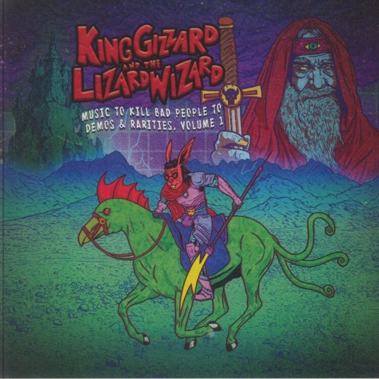 Org Music King Gizzard & the Lizard Wizard - Music to Kill Bad People to: Demos & Rarities, Vol.1 LP (emerald vinyl)