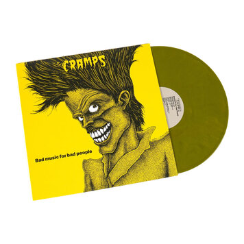 Capitol Cramps, The - Bad Music for Bad People LP (RSD Essential, goo goo muck green vinyl)