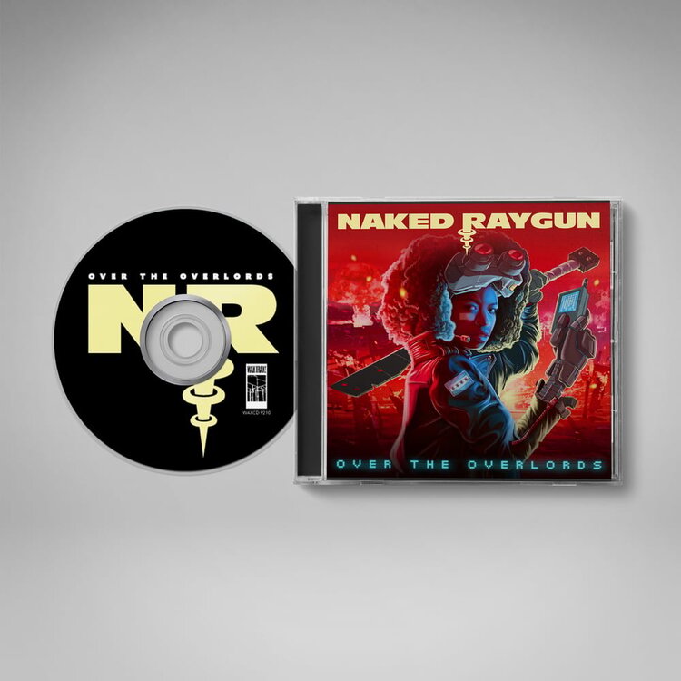 WaxTrax! Naked Raygun - Over The Overlords CD