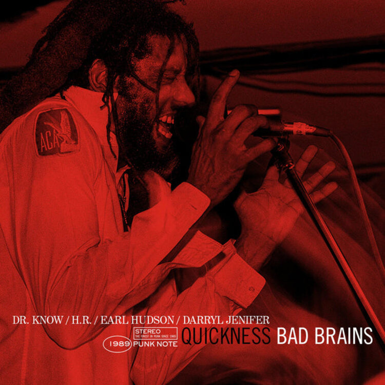 Org Music Bad Brains - Quickness LP (punk note edition)