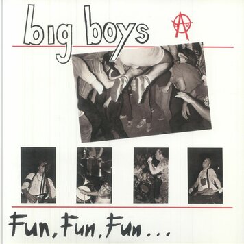 Strange Club Big Boys - Fun, Fun, Fun & Fast Cars LP (red vinyl)