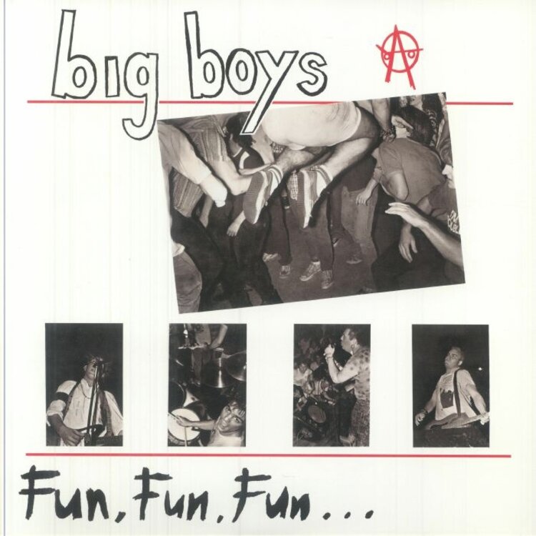 Strange Club Big Boys - Fun, Fun, Fun & Fast Cars LP (red vinyl)