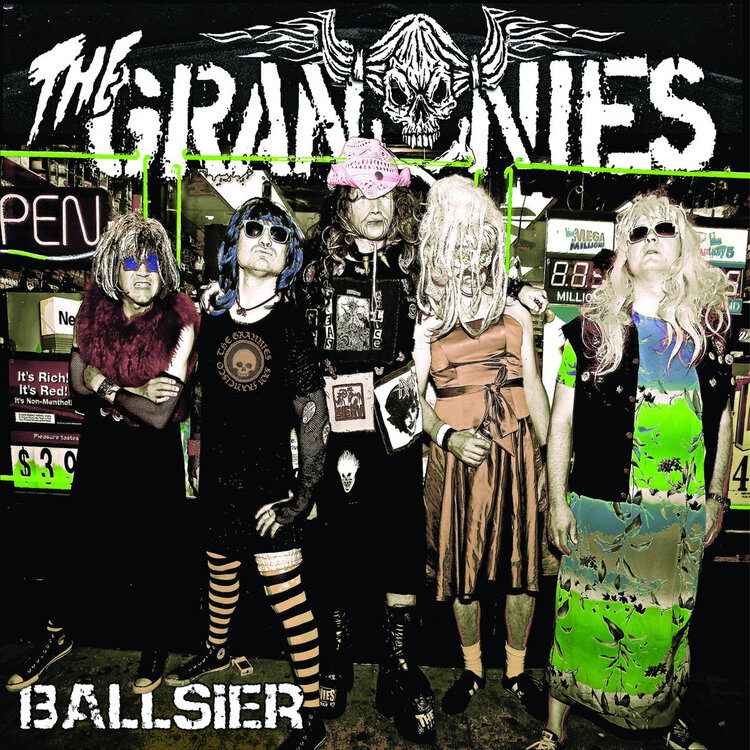 Grannies, The - Ballsier LP (green vinyl)